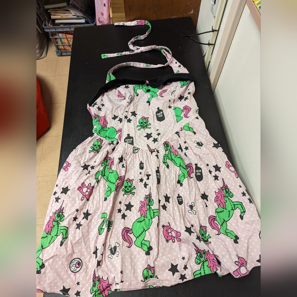 Hell Bunny dead unicorn babydoll dress